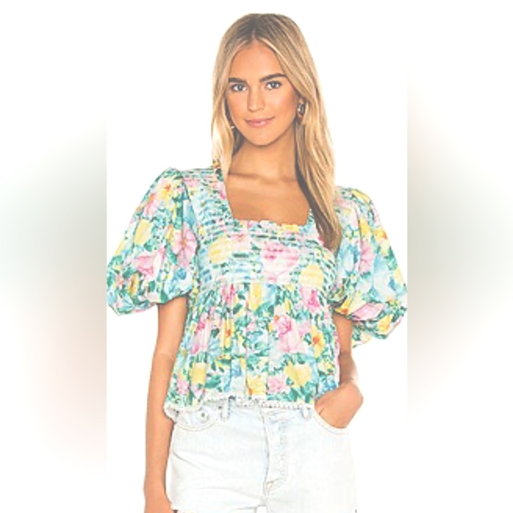 NWT Hemant and Nandita Azalea Top